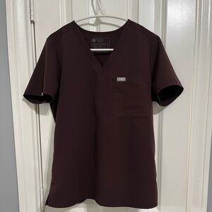 FIGS scrub set- Medium espresso brown limited addition color